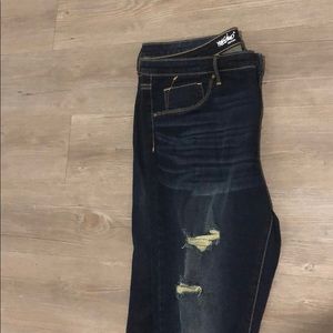 Mossimi distressed ripped jeans